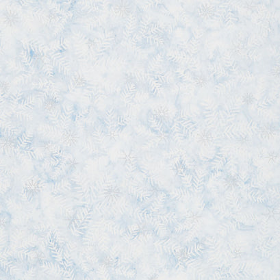 Artisan Batiks - Winter Wonderland Balsam Fir Mist Metallic Yardage