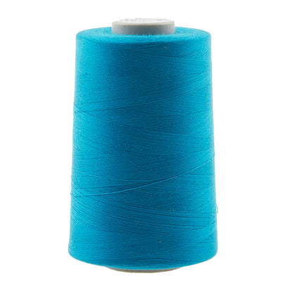 Blue Turquoise OMNI Thread - 6,000 yds (poly-wrapped poly core)