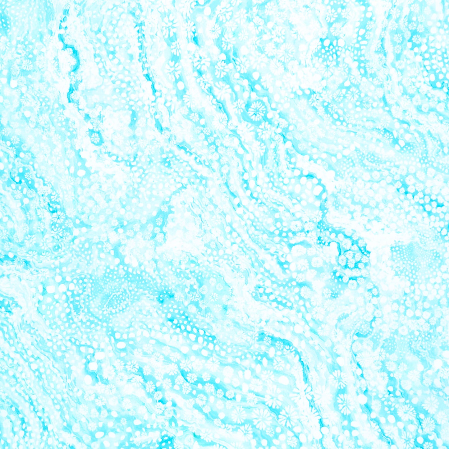 Palm Beach - Lagoon Texture Turquoise Yardage Primary Image