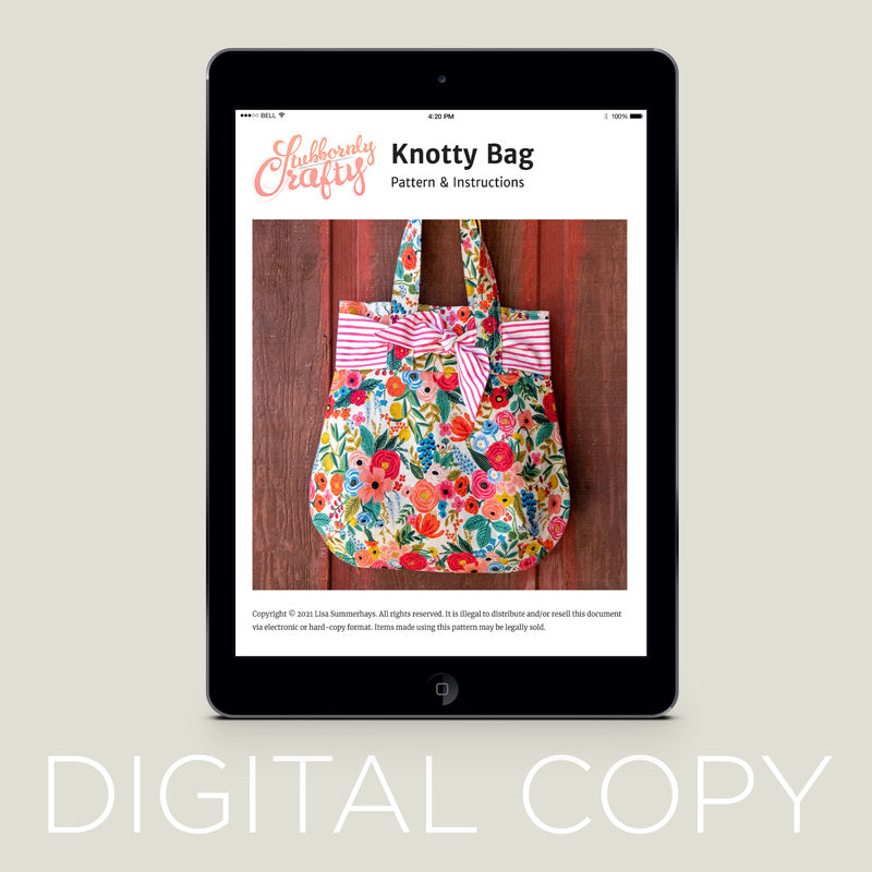 Digital Download - Knotty Bag Pattern Primary Image