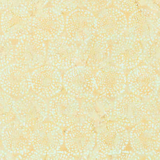 Naturescape Batiks - Marigold Flower Brown Jute Yardage