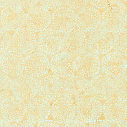 Naturescape Batiks - Marigold Flower Brown Jute Yardage