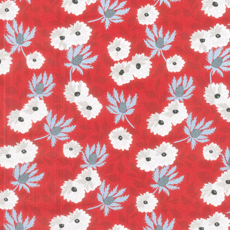 Old Glory - Liberty Bouquet Red Yardage