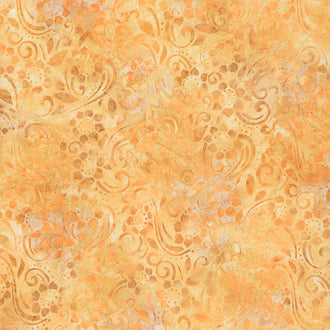 Artisan Batiks - Sun Forest Swirls Honey Yardage