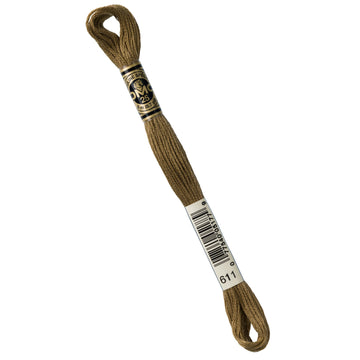 DMC Embroidery Floss - 611 Drab Brown Primary Image