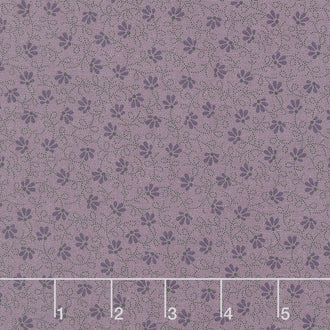 Plumberry ll - Pretty Plumes Purple Yardage
