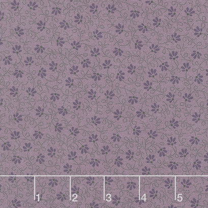 Plumberry ll - Pretty Plumes Purple Yardage