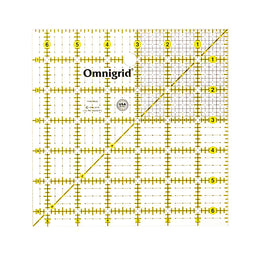 Omnigrid 6 1/2" x 6 1/2" Square Ruler With Grid Primary Image