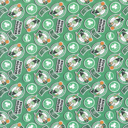 NBA - Boston Celctics Sticker Toss Green Yardage Primary Image