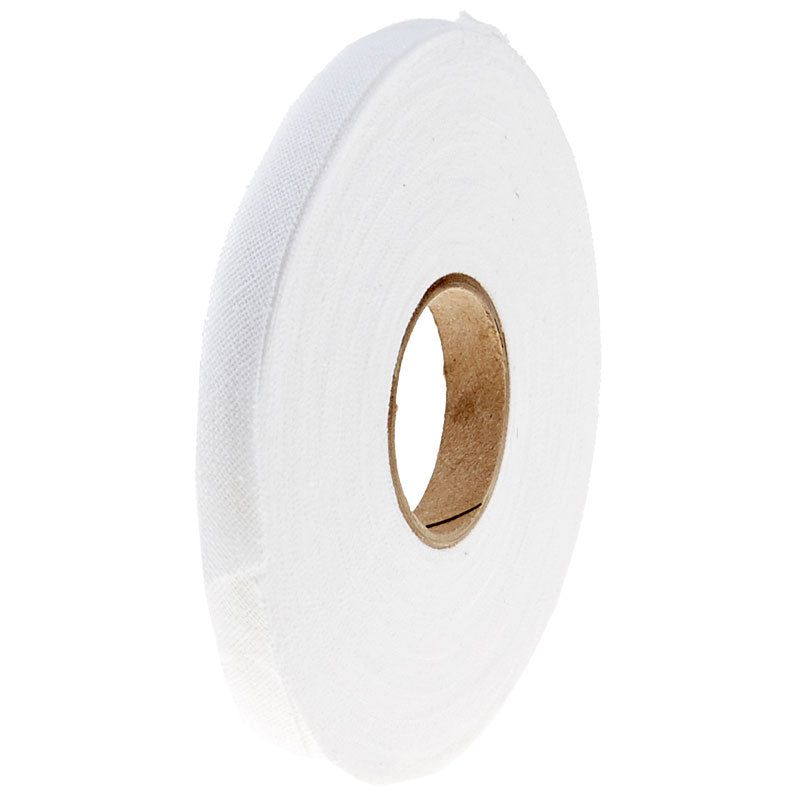 Chenille-It Blooming Bias Sew & Wash Trim - 3/8" White Primary Image