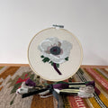 Anemone Bloom Embroidery Kit