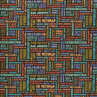 Legends of the National Parks - Legend Names Multi Yardage