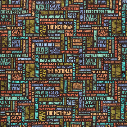 Legends of the National Parks - Legend Names Multi Yardage