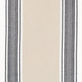 Easy Living Toweling - Wide Stripe Flax Black 18" Wide Yardage Primary Image