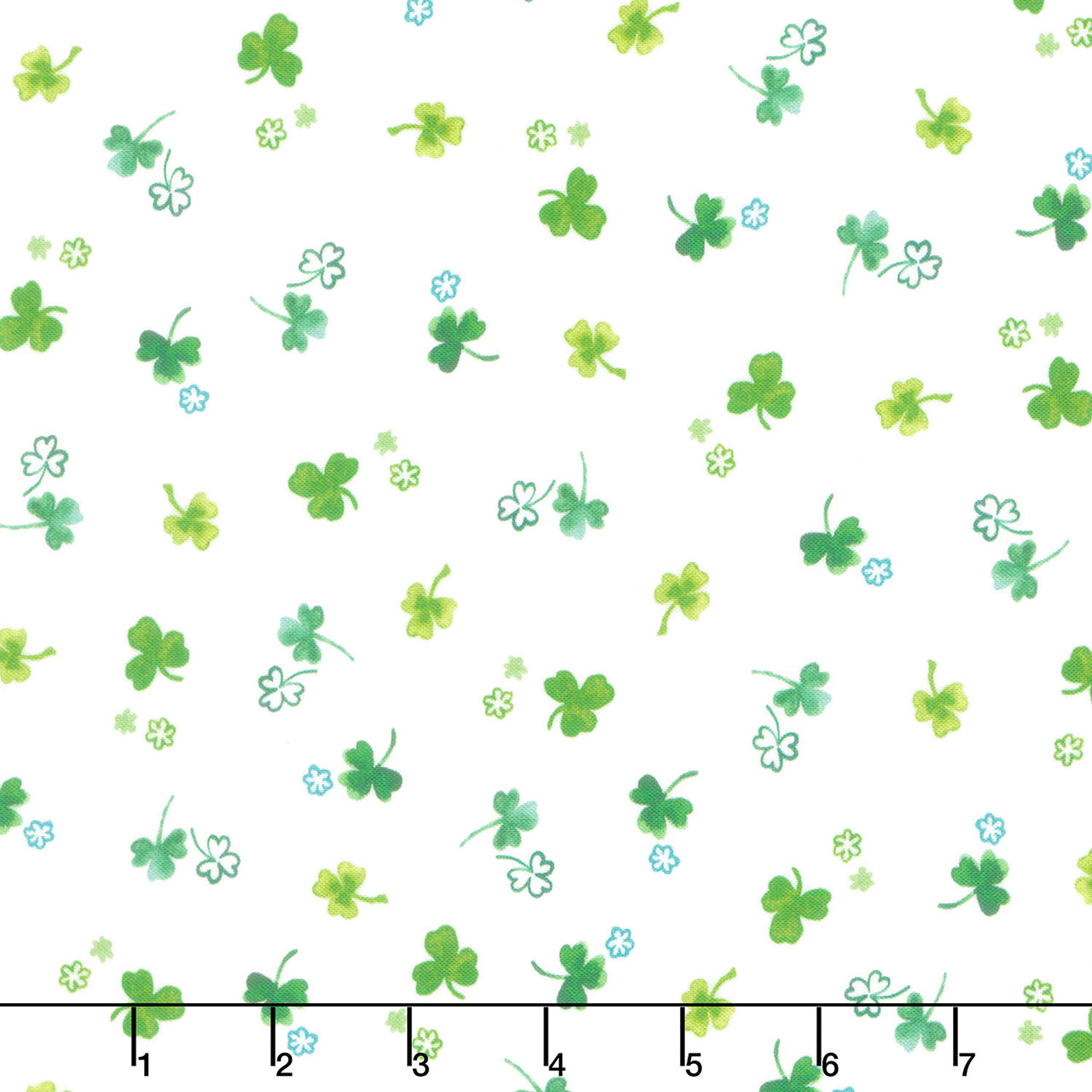 Lucky Day - Tiny Clovers Clover Yardage Primary Image
