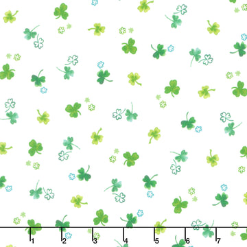 Lucky Day - Tiny Clovers Clover Yardage Primary Image