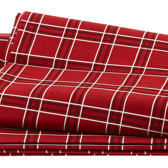 Plaid Red 2 Yard Cut