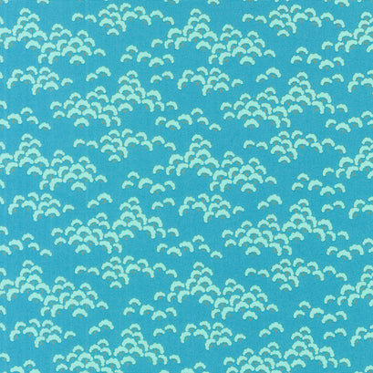 Bloomsville - Cottonbloom Petrol Yardage