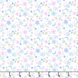 Rebel Knights - Moon Floral White Yardage Primary Image