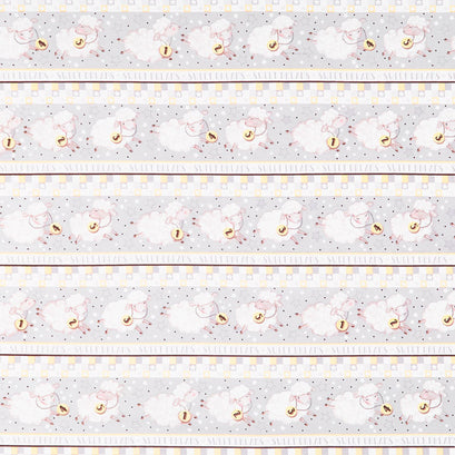 Sweet Dreams - Counting Sheep Stripe Multi Yardage