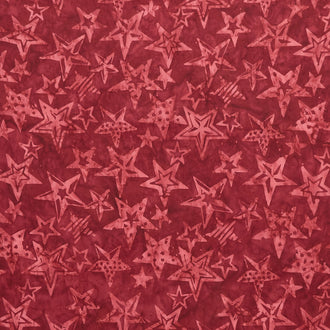 Tonga Batiks - Valor Large USA Flags Freedom Yardage
