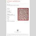 Digital Download - 4-Patch Strips Quilt Pattern by Missouri Star