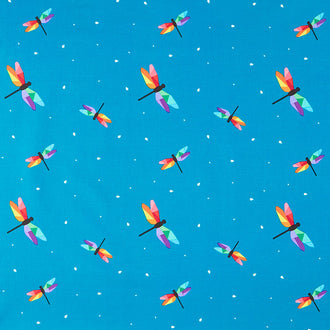 Imagine - Dragonfly Flight Teal Yardage