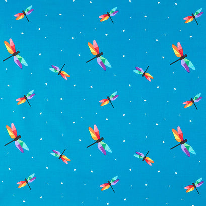 Imagine - Dragonfly Flight Teal Yardage