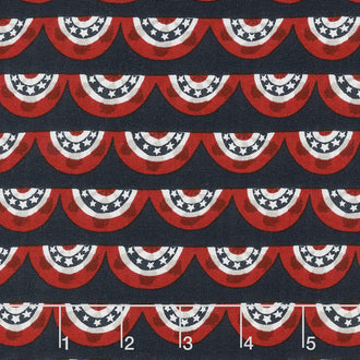 Celebrate America! - Banners Navy Yardage