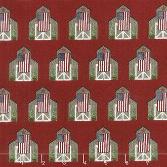 Celebrate America! - Barns Red Yardage