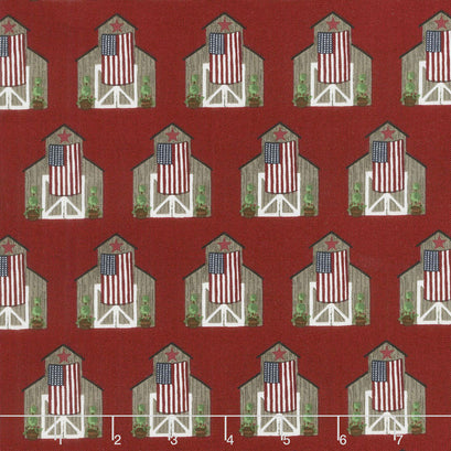 Celebrate America! - Barns Red Yardage