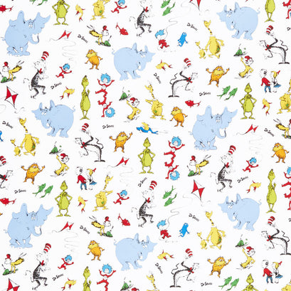 Celebrate Seuss! - Characters White Yardage