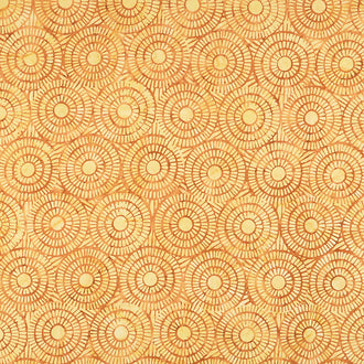 Celestials Batiks - Mosaic Light Gold Yardage