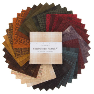 Wool & Needle Flannels V Charm Pack