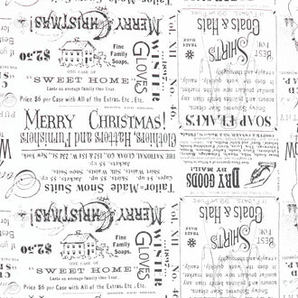White as Snow - Snowy Soap Ads White Yardage