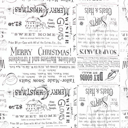 White as Snow - Snowy Soap Ads White Yardage