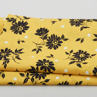 Ups-A-Daisy - April Flower Yellow 2 Yard Cut