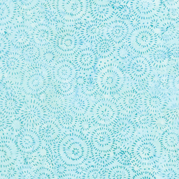 Artisan Batiks - Splash Sunbursts Mint Yardage Primary Image