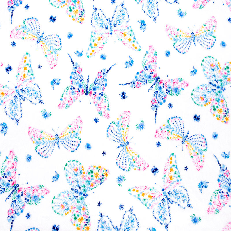Cuddle® Prints - Mariposa Snow Digitally Printed Yardage Primary Image