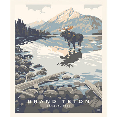 National Parks - Grand Teton Poster Multi Panel