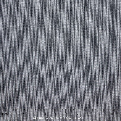 Chambray Union - Herringbone Indigo Yardage