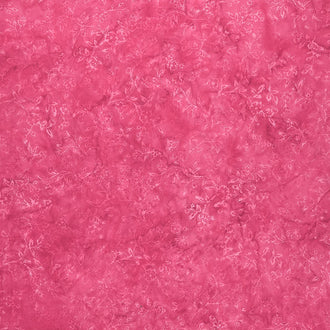 Chantilly Batiks - Dot Vine Raspberry Yardage