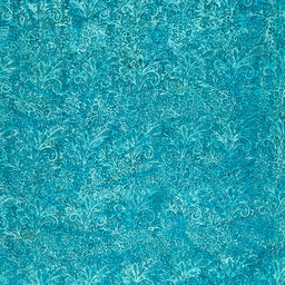 Chantilly Batiks - Paisley Lace Teal Yardage