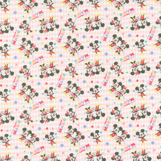 Character Nursery Collection - Disney - Mickey Mouse Magic Pink Yardage