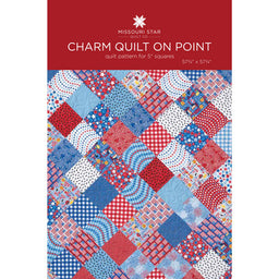 Charm Quilt on Point Quilt Pattern by Missouri Star