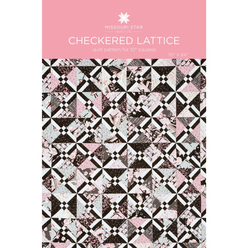 Checkered Dresden Quilt Pattern by Missouri Star Size Full Traditional | Missouri Star Quilt Co.
