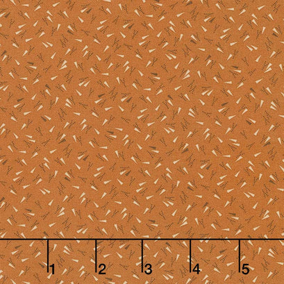 Cheddar & Chocolate - Dashing Around Rust Yardage