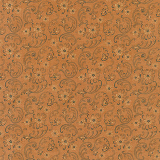 Cheddar & Coal - Abundance Rust Yardage