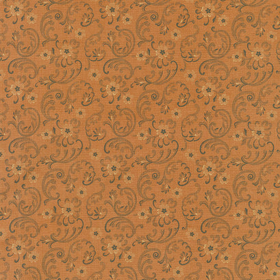 Cheddar & Coal - Abundance Rust Yardage