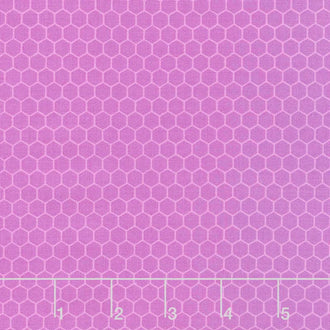 Chelsea - Honeycomb Blender Red Purple Yardage